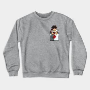 Street Fighter Pocket Pals - #1 Ryu Crewneck Sweatshirt